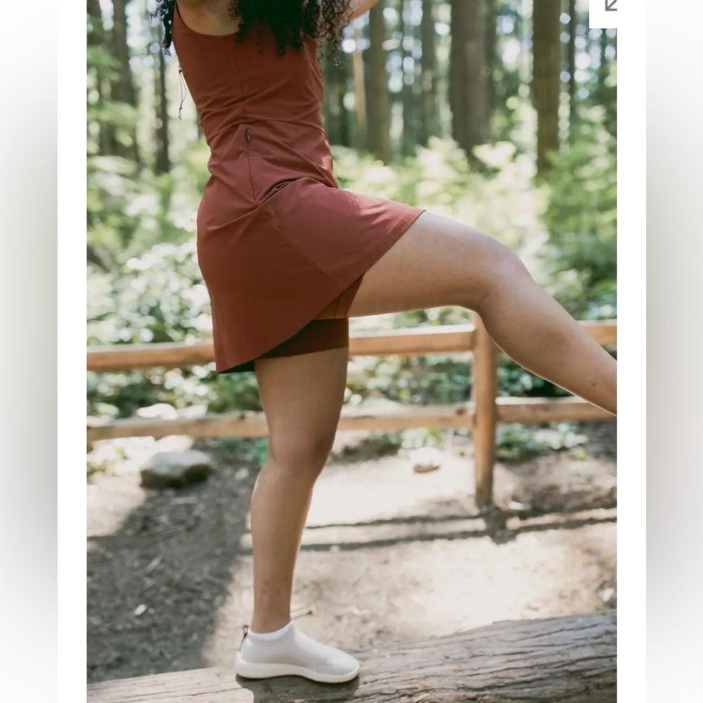 Outdoors Rust Mini Dress - Picture 2 of 11